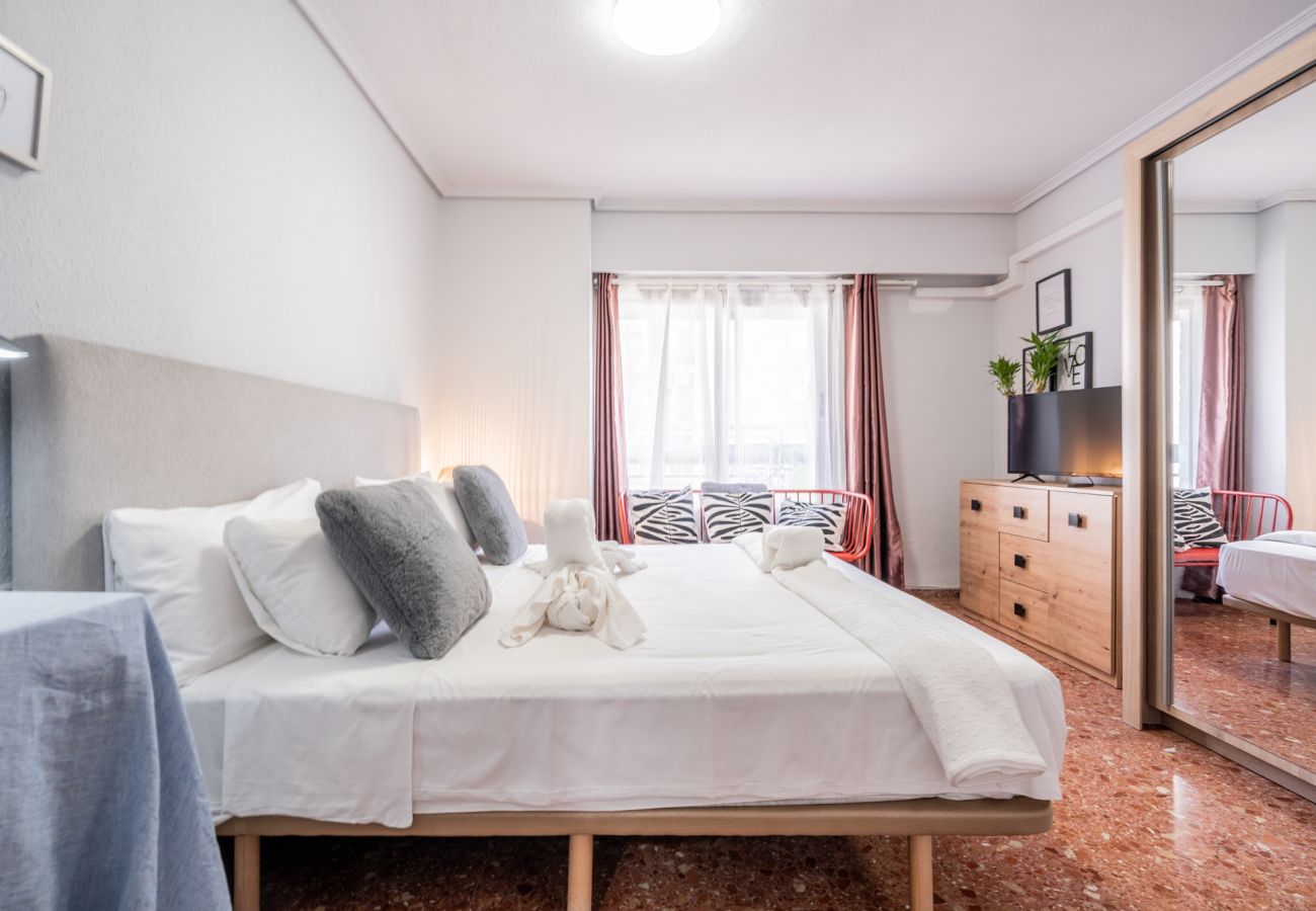 Apartamento en Valencia - Apartamento Familiar en Avenida del Puerto