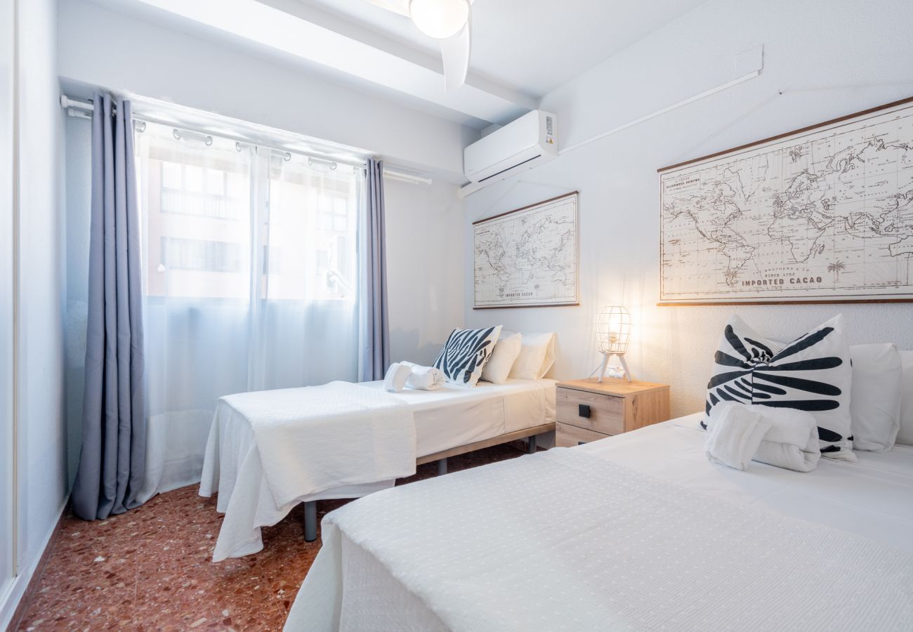 Apartamento en Valencia - Apartamento Familiar en Avenida del Puerto