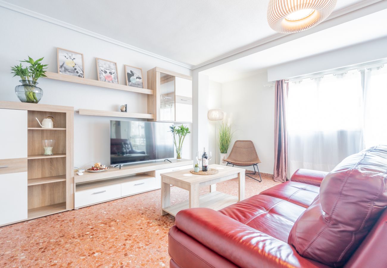 Apartamento en Valencia - Apartamento Familiar en Avenida del Puerto