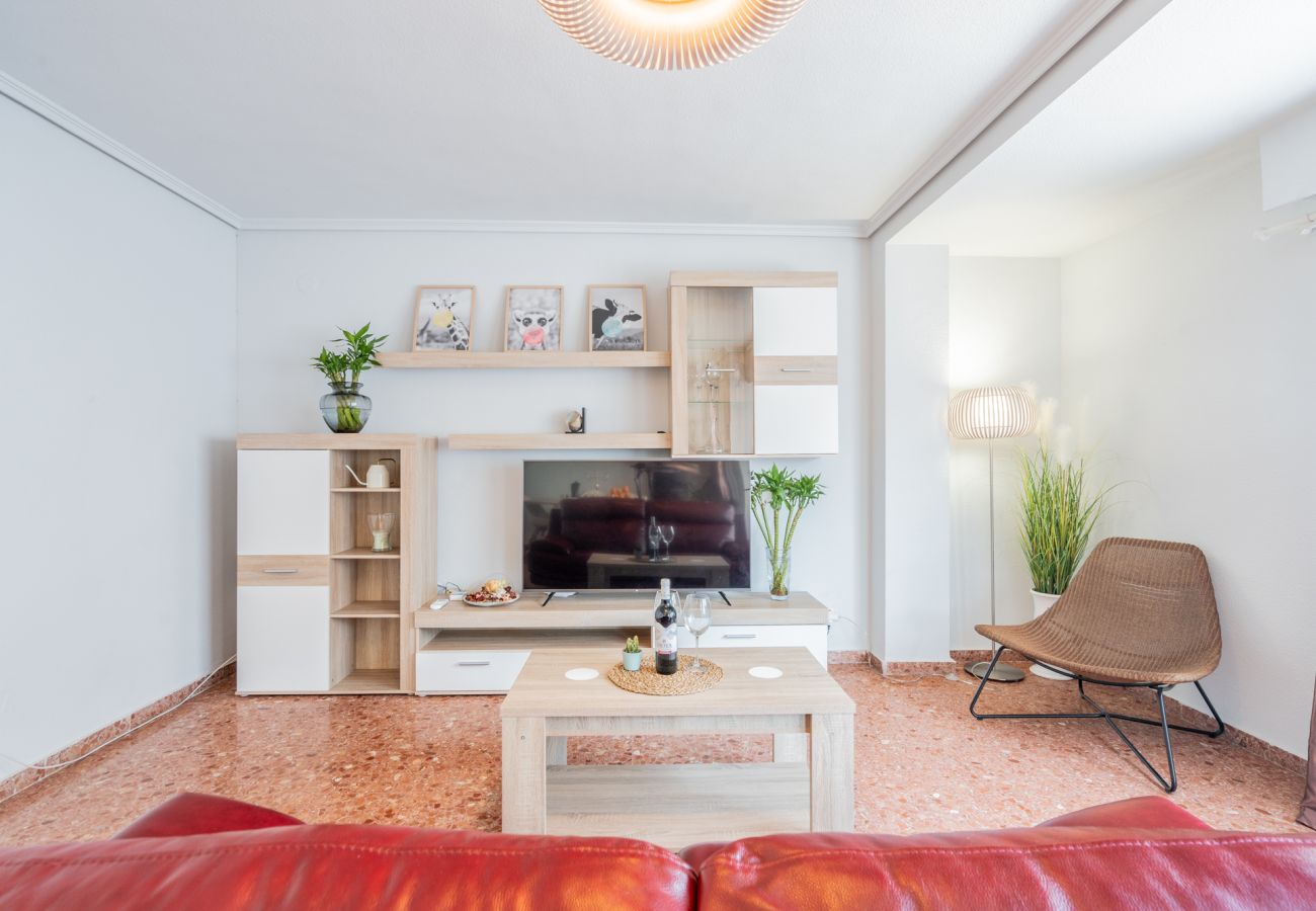 Apartamento en Valencia - Apartamento Familiar en Avenida del Puerto