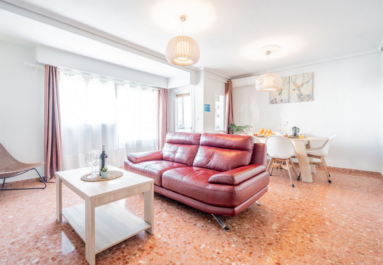 Apartamento en Valencia - Apartamento Familiar en Avenida del Puerto