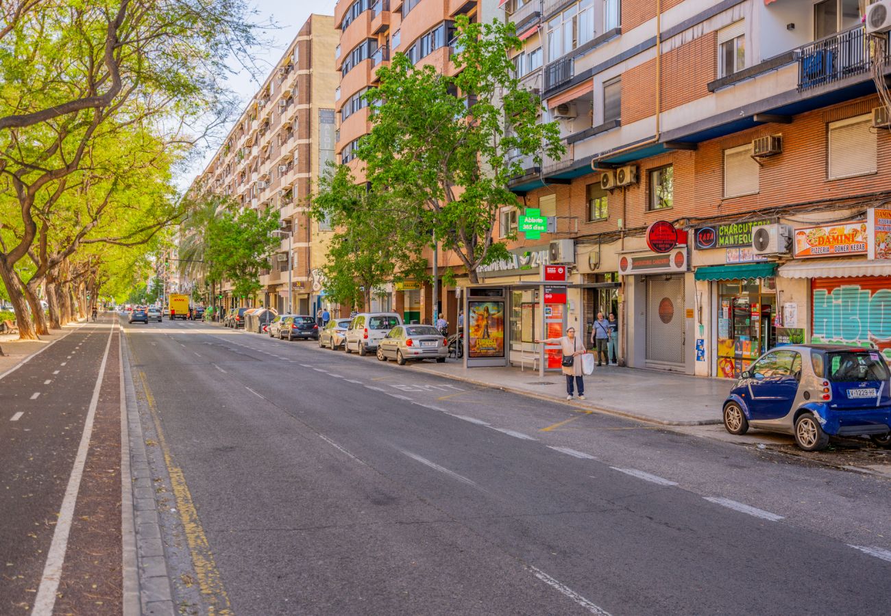 Apartamento en Valencia - Apartamento Familiar en Avenida del Puerto