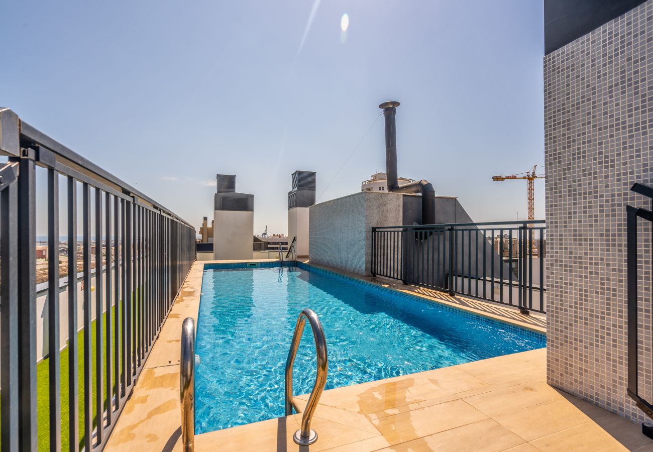 Apartamento en Valencia - Apartamento familiar con Piscina en Valencia Capital