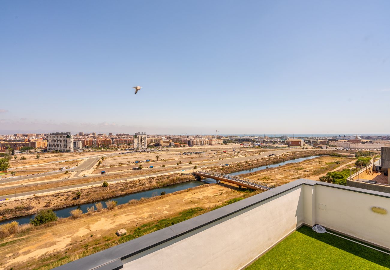 Apartamento en Valencia - Apartamento familiar con Piscina en Valencia Capital